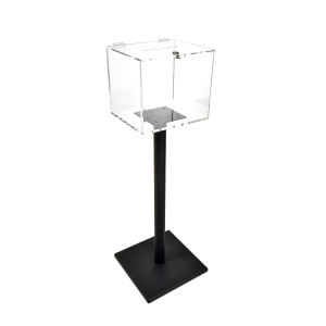Metal Stand with Acrylic Offering Box