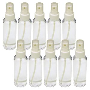 Empty 100 ML / 3.4oz Spray Bottle For Our Liquid or Gel Hand Sanitizer- Pack of  10