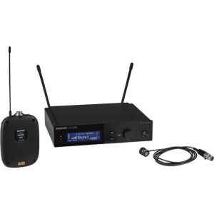 Shure SLXD14+/85M Digital Wireless Bodypack System with WL185m Low-Profile Cardioid Lavalier Microphone