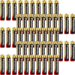 Panasonic AAA Alkaline Battery - 50 Pack