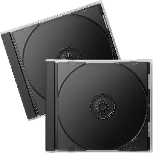 Kingdom CD Jewel Box - Clear | Effortlessly Organize and Protect Your CD Collection