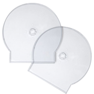 CD Clamshell Case Pack of 100 - Superior Soft Poly - Clear