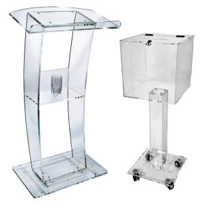 Kingdom C Style Pulpit Crystal Hue Collections: Amplify Your Message with Grace and Utility