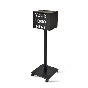 Touch-Free Metal Donation Box - Personalized