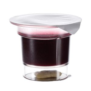 Kingdom Sacramental Concord Grape Juice with Bread - 100 Count | Quiet and Easy Worship Solution for Communion Services