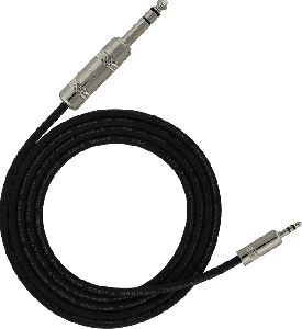 1/8" Stereo to 1/4" Stereo Cable 10ft