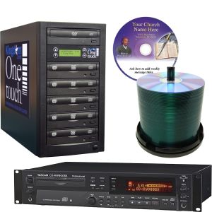 Tascam CD Recorder and 5 Bay Duplicator Package