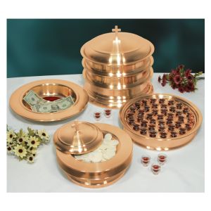 Copper Plated Communion Ware - Complete Set for 160 People