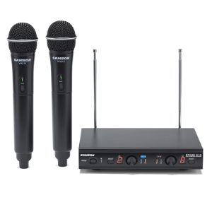 Samson Stage 212 - VHF Frequency-agile Dual Handheld Mic System
