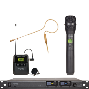 Kingdom 1,000: Channel 2-Mic Wireless System with Omni-Directional Earworn Mic