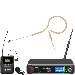 AVtronics 200 Channel Lapel Mic System with Omni-Directional Earworn Microphone