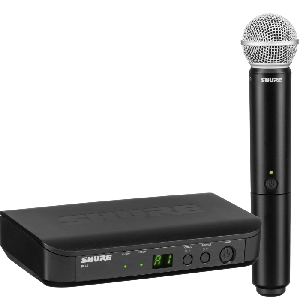 Shure BLX Wireless Professional Microphone System with SM58 Handheld - Revolutionizing Audio Delivery: Experience Seamless, Wireless Clarity!