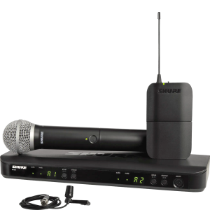 Shure BLX1288/CVL Dual Channel Handheld and Lapel System