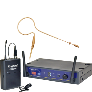 Kingdom Digital Lapel Mic System DG1 Series, KX9 Earworn