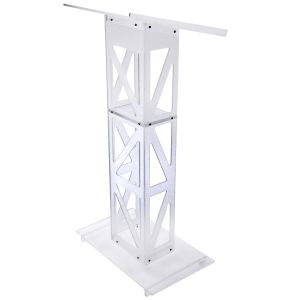 Kingdom Reliant Pulpit/Podium Frosty Acrylic