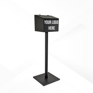Personalized Metal Collection Box - Black