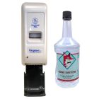 Wall Mount Touchless Sanitizer Dispenser + 1.75L Hand Sanitizer Bottle