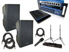 Complete 15" Sound System with Soundcraft Digital Mixer