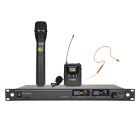 Kingdom Dual Microphone System with Short Boom Earworn Mic: Crystal-Clear Audio Everywhere