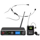 Kingdom AVTronics 200 Channel Wireless Mic System with Lapel and Collar-Worn Options - Black | Superior Sound Clarity