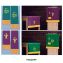 Purple & Green Reversible Parament Set