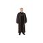 Pulpit Robes Black w/ Black Velvet Extra - Large