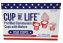 Cup of Life Prefilled Communion Cups with Red Grape Juice and Wafers - Box of 250