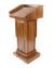 Kingdom Ministry Lectern Lift Mahogany Dark Finish