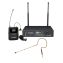 Kingdom Multi-Channel Wireless Mic System with Beltpack, Lapel, and Cocoa Earworn Microphone