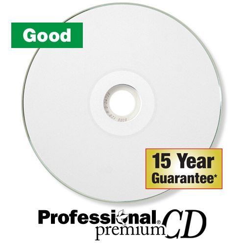 Kingdom Professional Premium CDs - 100 Pack | High-Speed, High-Quality Burning and Universal Compatibility