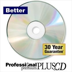 Kingdom Professional Premium Plus Thermal Colored CDs - 100 Pack | Vibrant Colors and High-Speed Burning