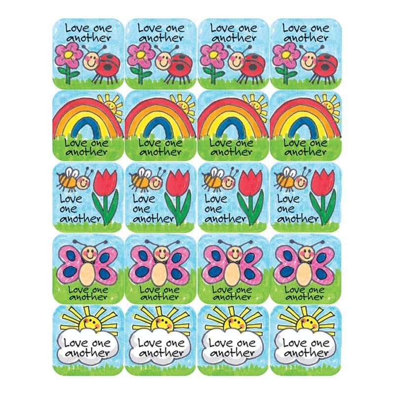 Ten Commandments Stickers - Pack of 120