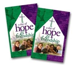 Full Color Church Bulletins - Choice of Designs - Pack of 100 : Day of Hope and Friendship