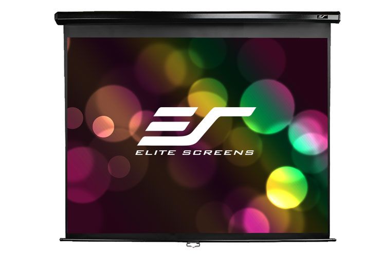 Elite Manual Screens-1:1- 119" - Black