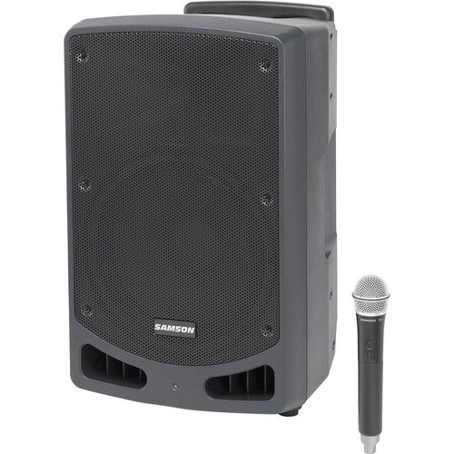 Samson XP312W-K 300 Watt 12" Rechargeable Portable PA Band K