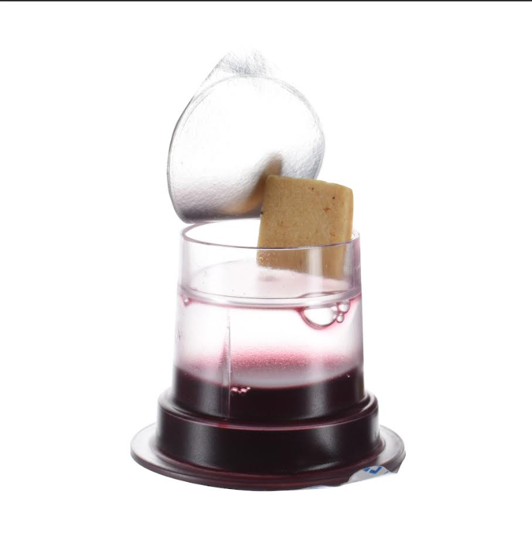 Pure Communion Prefilled Cups with Gluten-Free Bread- 100 Count