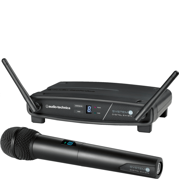 Audio-Technica System 10 Digital Wireless Handheld System - A Superb Digital Handheld Solution for Churches