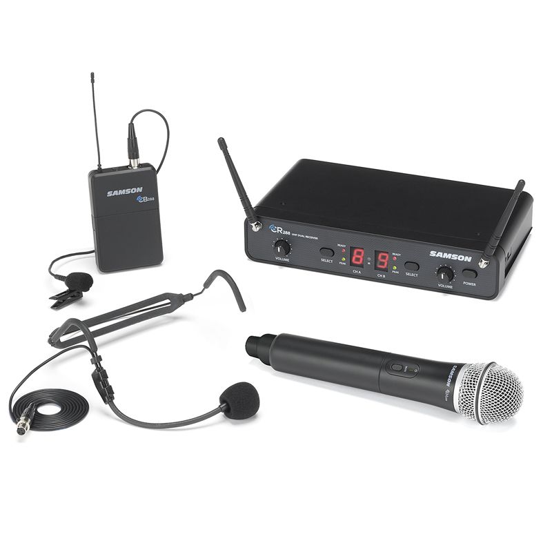 Samson Concert 288 Dual Handheld Wireless Microphone System
