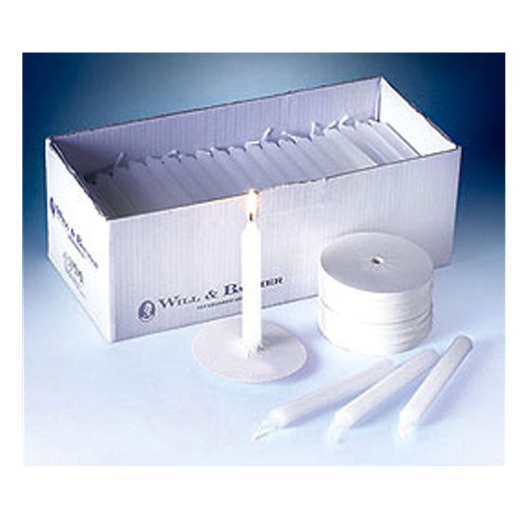 Handheld Candles with Drip Protectors - Premium Candlelight Service Set | Exceptional Candles for Memorable Events
