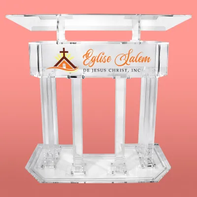 KL3TIER - Grand Three-tier Acrylic Pulpit