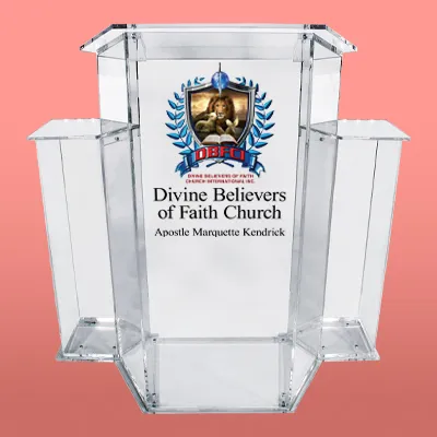 KLL3 Distinguished Regal Pulpit Acrylic