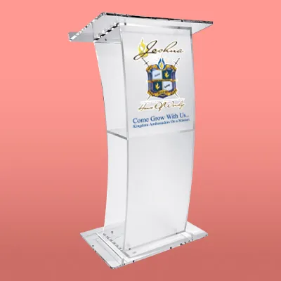 Eclipse Acrylic Lectern KLPRT