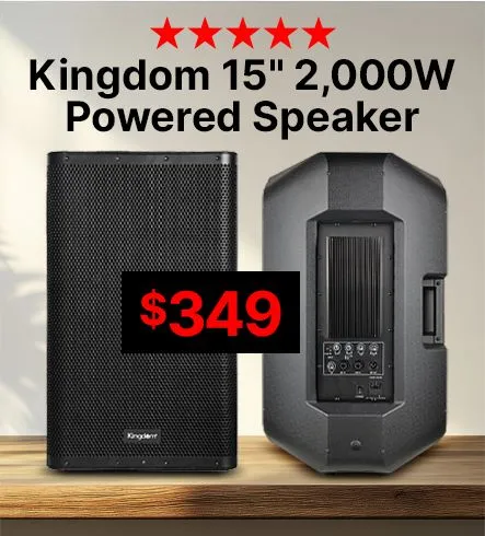 KPS15 Kingdom powered 2000W speaker